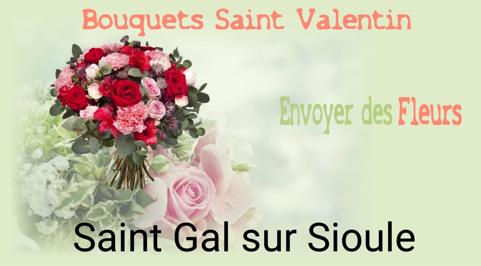 Roses de Saint-Valentin livrées à Saint-Gal-sur-Sioule