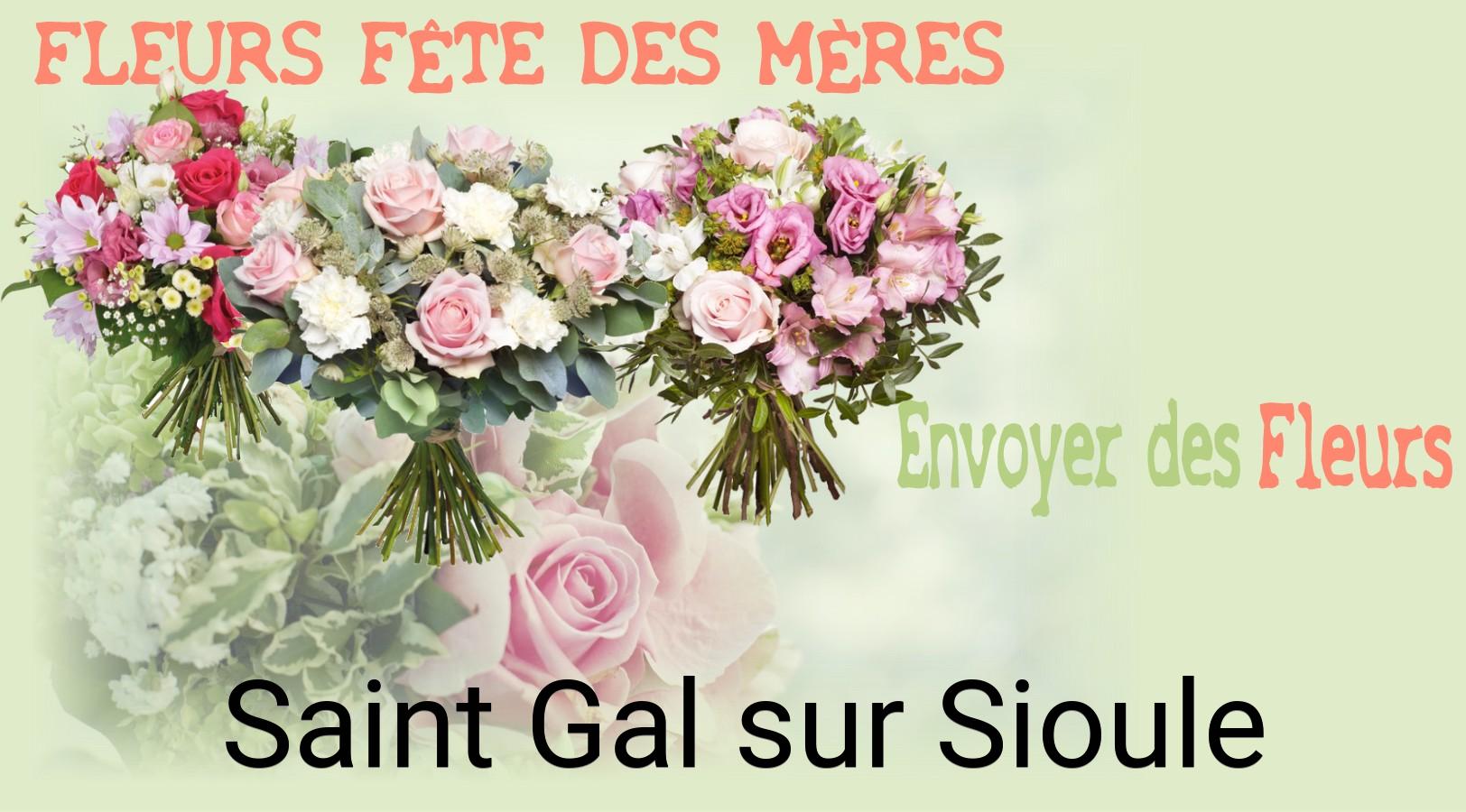 Bouquet de Fête des Mères livré à Saint-Gal-sur-Sioule